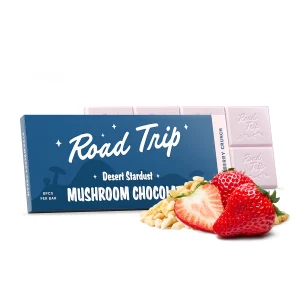 Road Trip Desert Stardust Mushroom Chocolate Bar - Strawberry Crunch