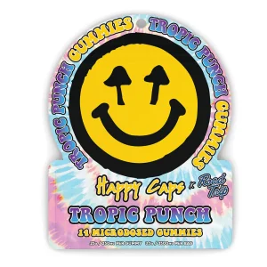 Road Trip Happy Caps® x Road Trip - MICRODOSED Gummies + Functional Mushrooms - Tropic Punch